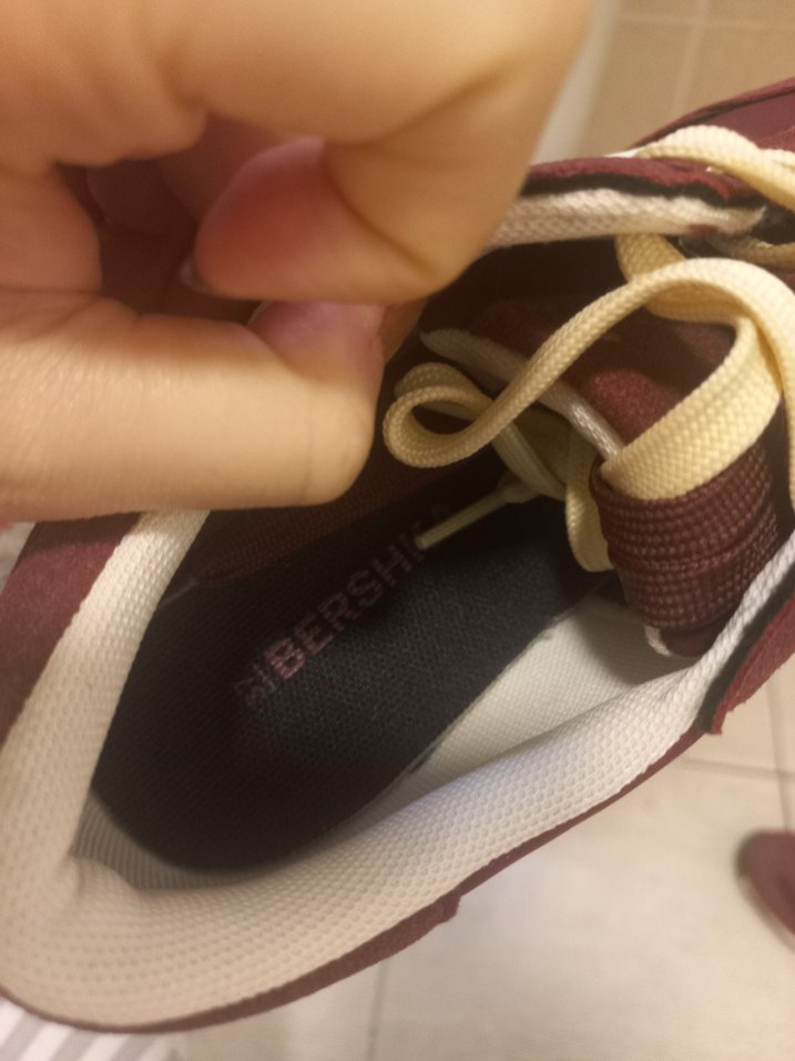 bordo Spor Ayakkabı - Görsel 2