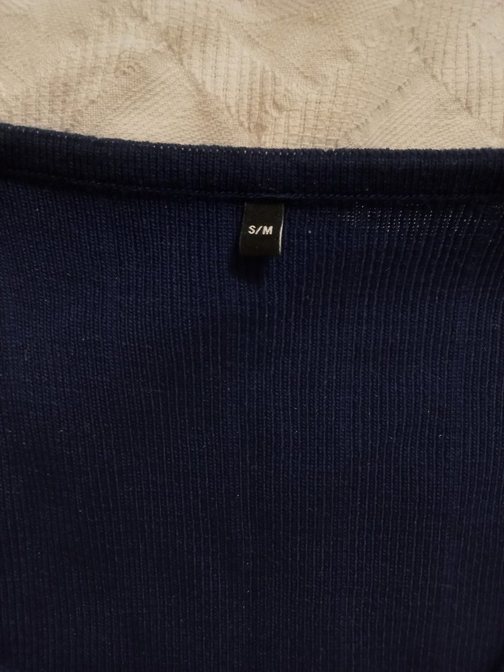 Lacivert Triko Kadın Uzun Kollu Kazak - Görsel 3