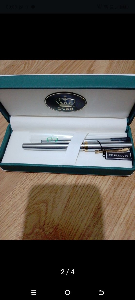 taç lisanslı Duke dolma kalem - Görsel 2