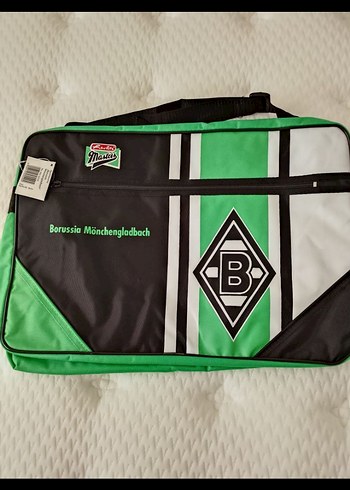 Yeşil Baskılı Fermuarlı Erkek Spor Çantası seti - Görsel 4