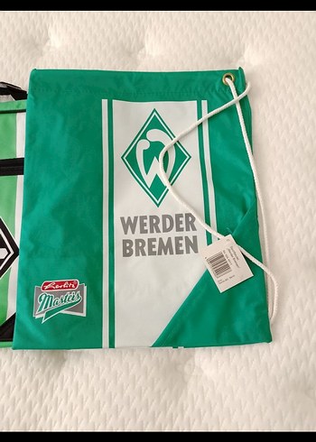 Yeşil Baskılı Fermuarlı Erkek Spor Çantası seti - Görsel 5