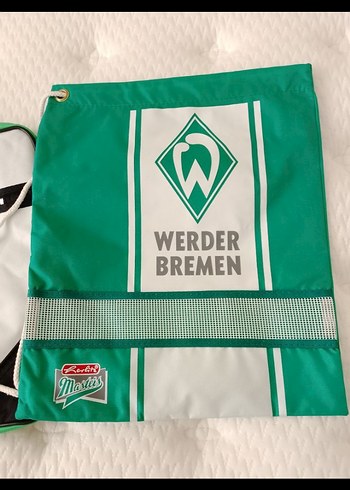 Yeşil Baskılı Fermuarlı Erkek Spor Çantası seti - Görsel 3