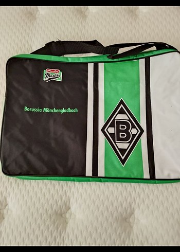 Yeşil Baskılı Fermuarlı Erkek Spor Çantası seti - Görsel 2