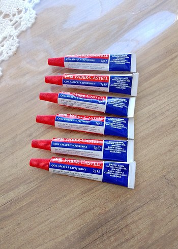 Faber-Castell yapıştırıcı 6 adet - Görsel 2