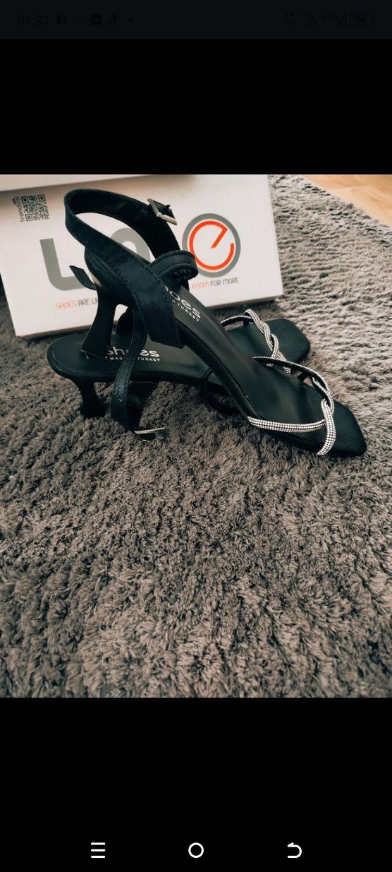 topuklu ayakkabı 39 numara sıfır kutusunda - Görsel 3
