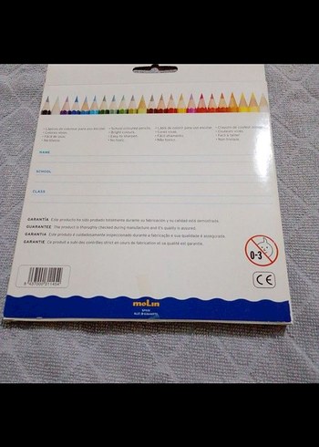 MOLIN 24 adet kuru boya - Görsel 4