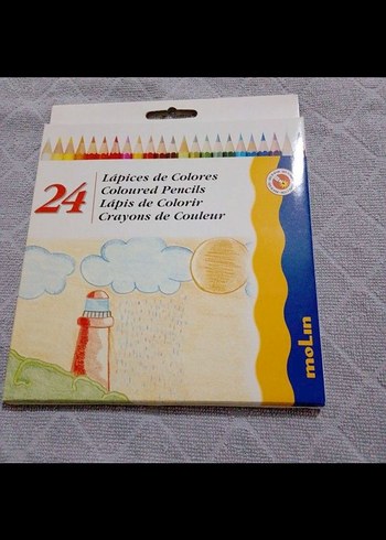 MOLIN 24 adet kuru boya - Görsel 2