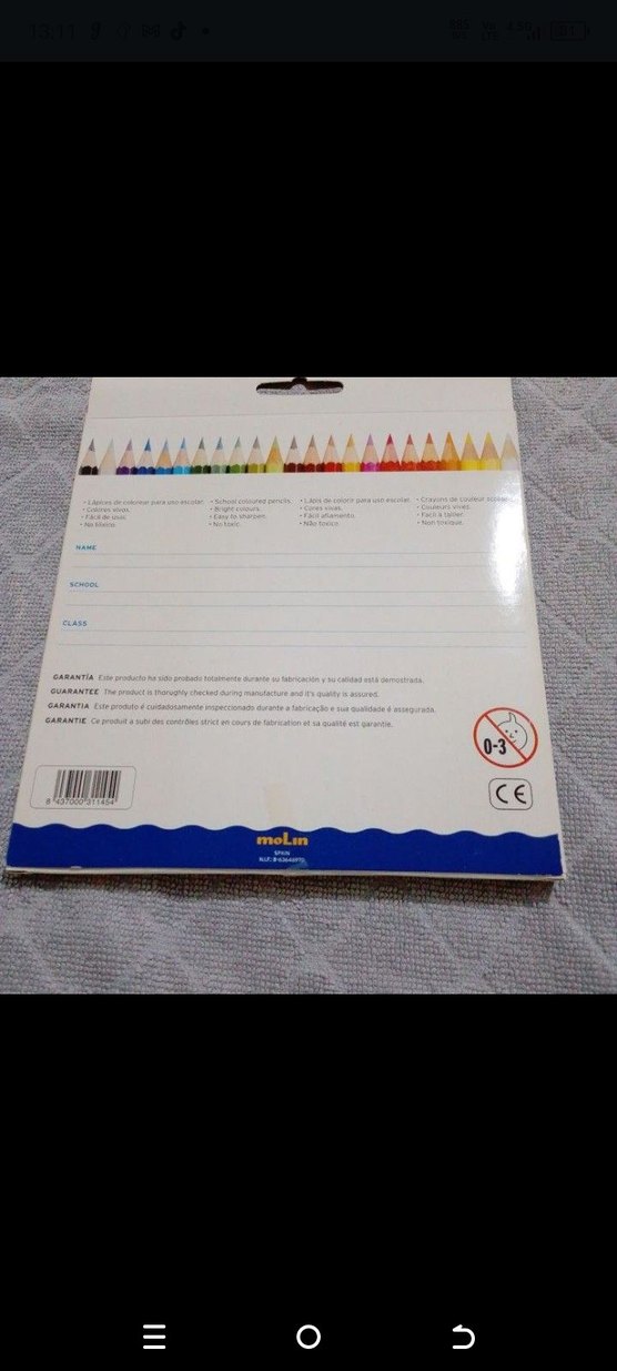 MOLIN 24 adet kuru boya - Görsel 4