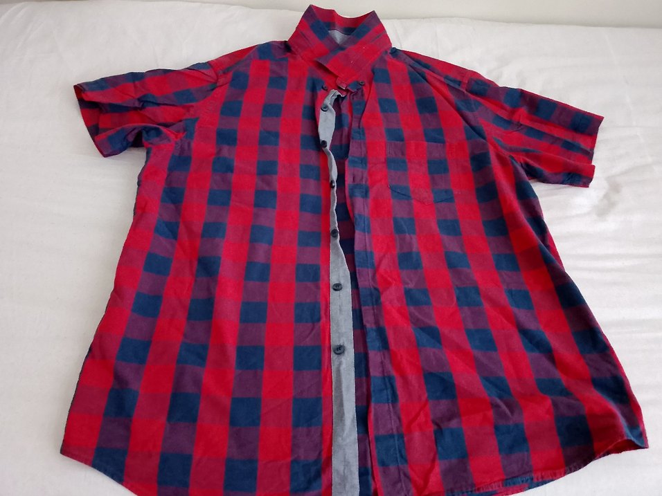 erkek gömlek kısa kollu XXL - Görsel 2