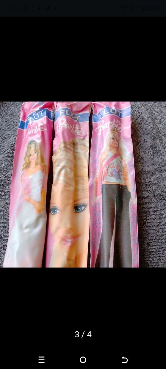 Lisanslı Barbie flüt adet fiyatıdır 150 tl - Görsel 3