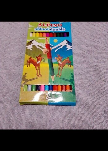 Renkli Alpino kuru boya kalemi - Görsel 4