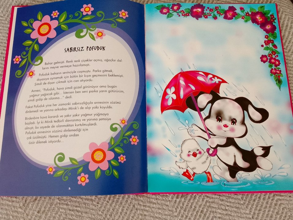 Sevimli Minik Öyküler Çocuk Kitabı - Görsel 2