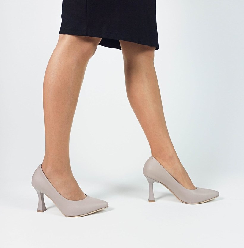 Minimalist Stiletto Topuklu Kadın Ayakkabı - Görsel 4