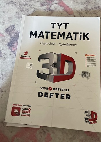 TYT Matematik 3D Video Destekli Defter