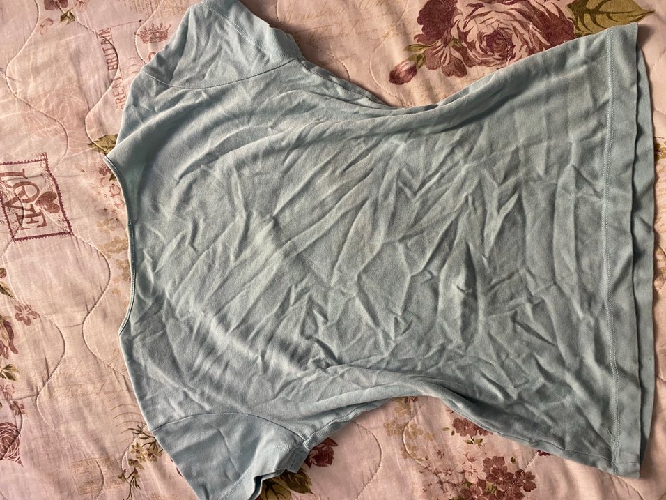 Bebek mavisi crop - Görsel 3