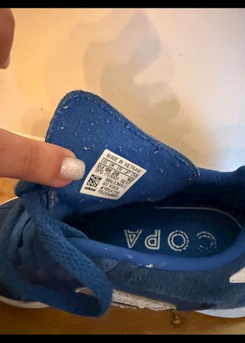 28 Beden mavi Renk Erkek Çocuk Lacivert adidas spor ayakkabı