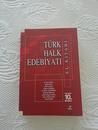 Türk Halk edebiyatı el kitabı 