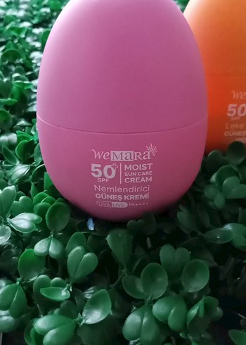WeMara SPF50Nemlendirici Güneş Kremi ve leke karşıtı güneş kremi - Görsel 2