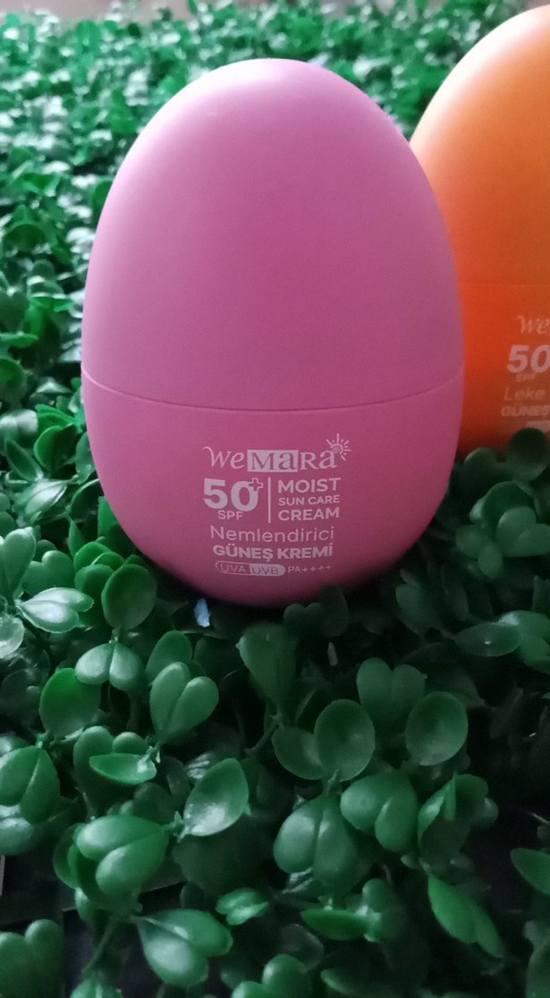 WeMara SPF50Nemlendirici Güneş Kremi ve leke karşıtı güneş kremi - Görsel 2