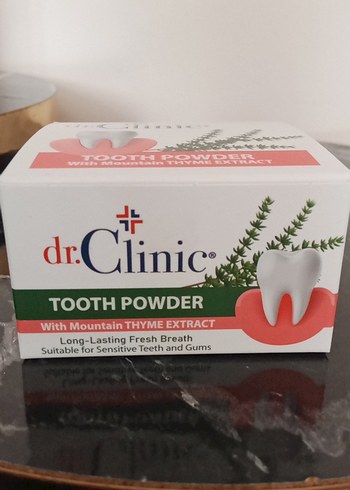 Dr.Clinic Dağ Kekiği Özlü Diş Tozu - Görsel 2