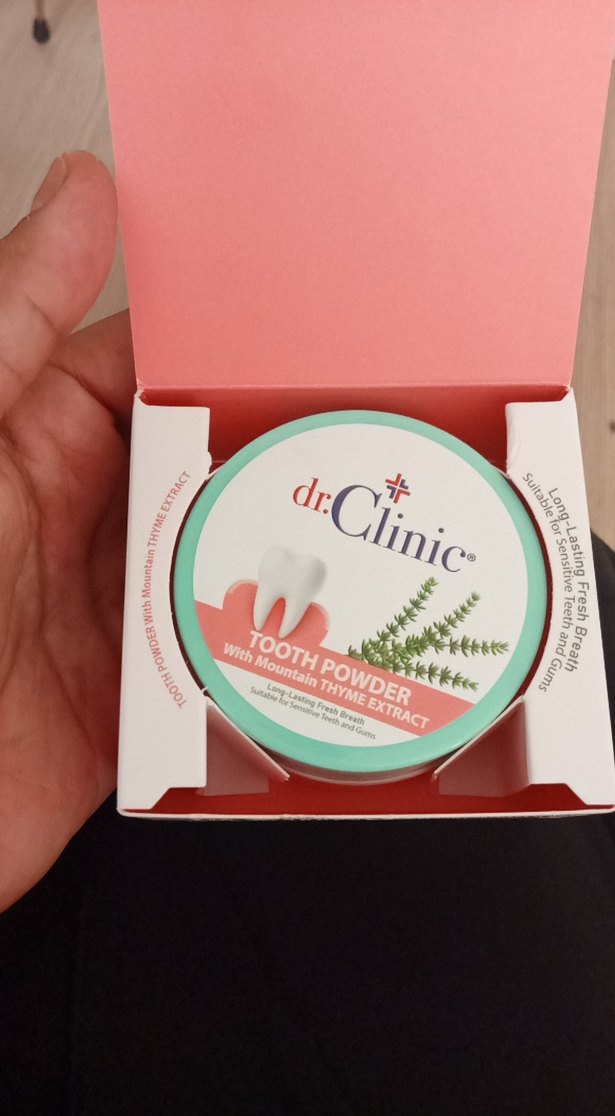 Dr.Clinic Dağ Kekiği Özlü Diş Tozu - Görsel 3