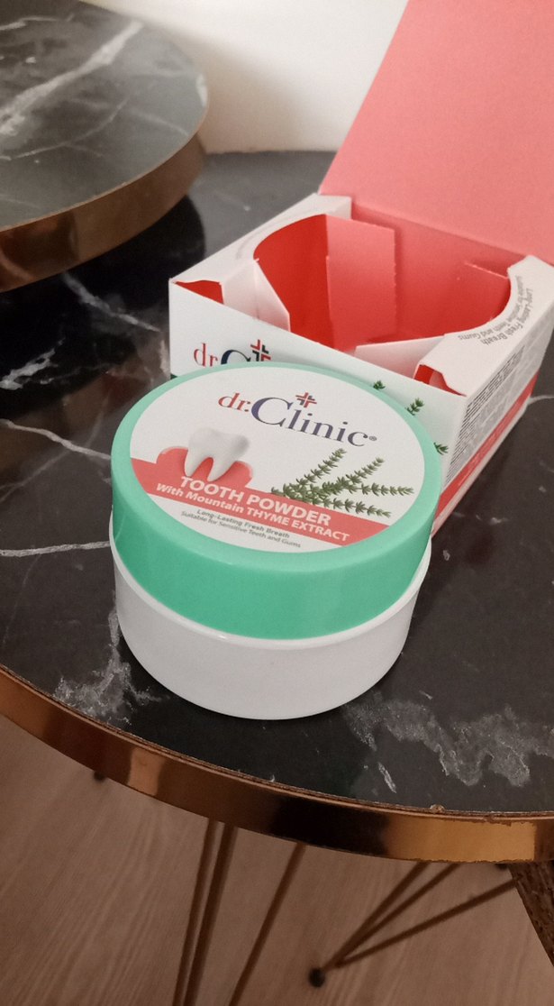 Dr.Clinic Dağ Kekiği Özlü Diş Tozu - Görsel 4