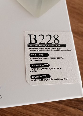 Impetus B228 Kadın Parfümü 50 ml - Görsel 4