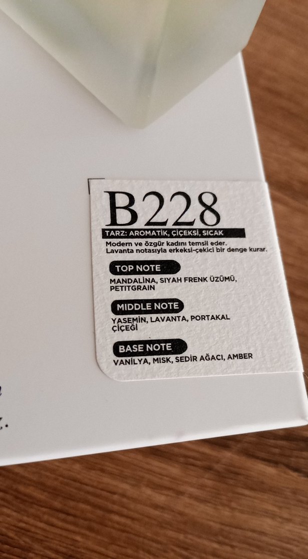 Impetus B228 Kadın Parfümü 50 ml - Görsel 4