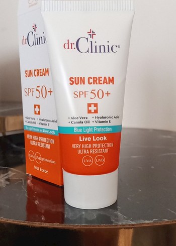 dr.Clinic SPF 50+ Güneş Kremi Yüksek Koruma - Görsel 3