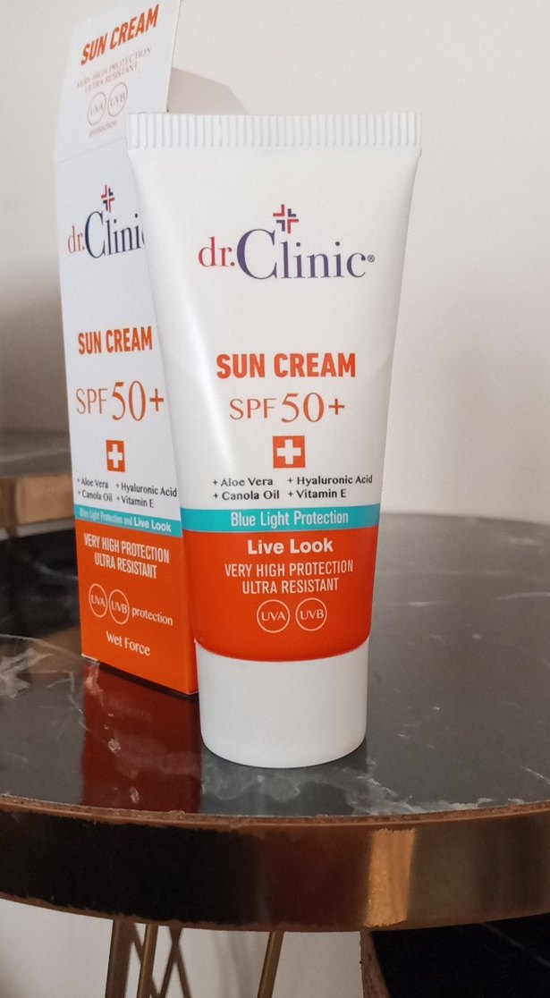 dr.Clinic SPF 50+ Güneş Kremi Yüksek Koruma - Görsel 3