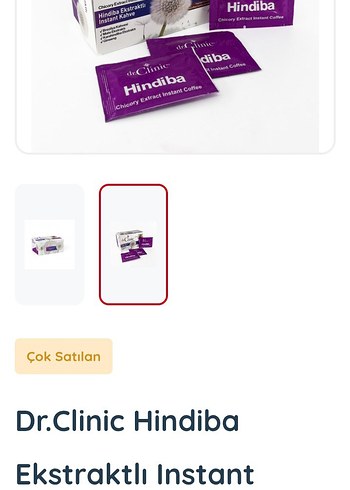Dr. Clinic Hindiba Ekstraktlı Instant Kahve - Görsel 6