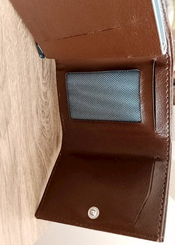 Erkek Parlak Kahverengi Deri Cüzdan - Görsel 3