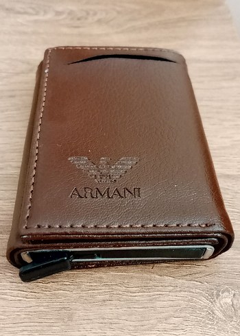 Erkek Parlak Kahverengi Deri Cüzdan - Görsel 2