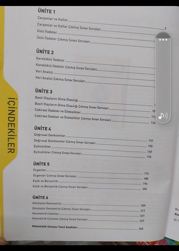 Beden 8. Sınıf Matematik Uzmanı Soru Bankası