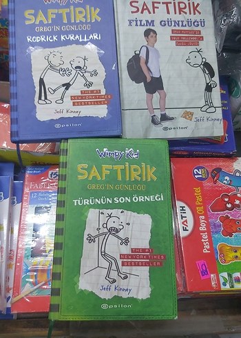 Saftirik Greg'in Günlüğü Serisi - 3 Kitap
