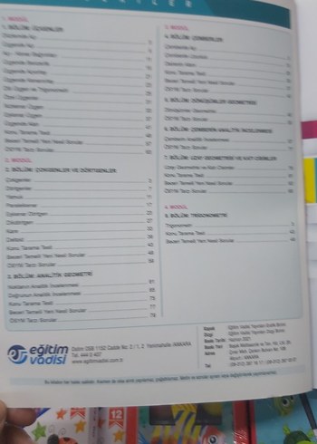 MSB AYT Geometri Modüler Soru Bankası