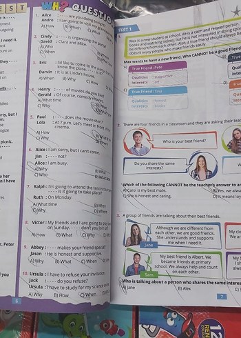 More and More Fame İngilizce Test Kitabı 8. Sınıf - Görsel 4