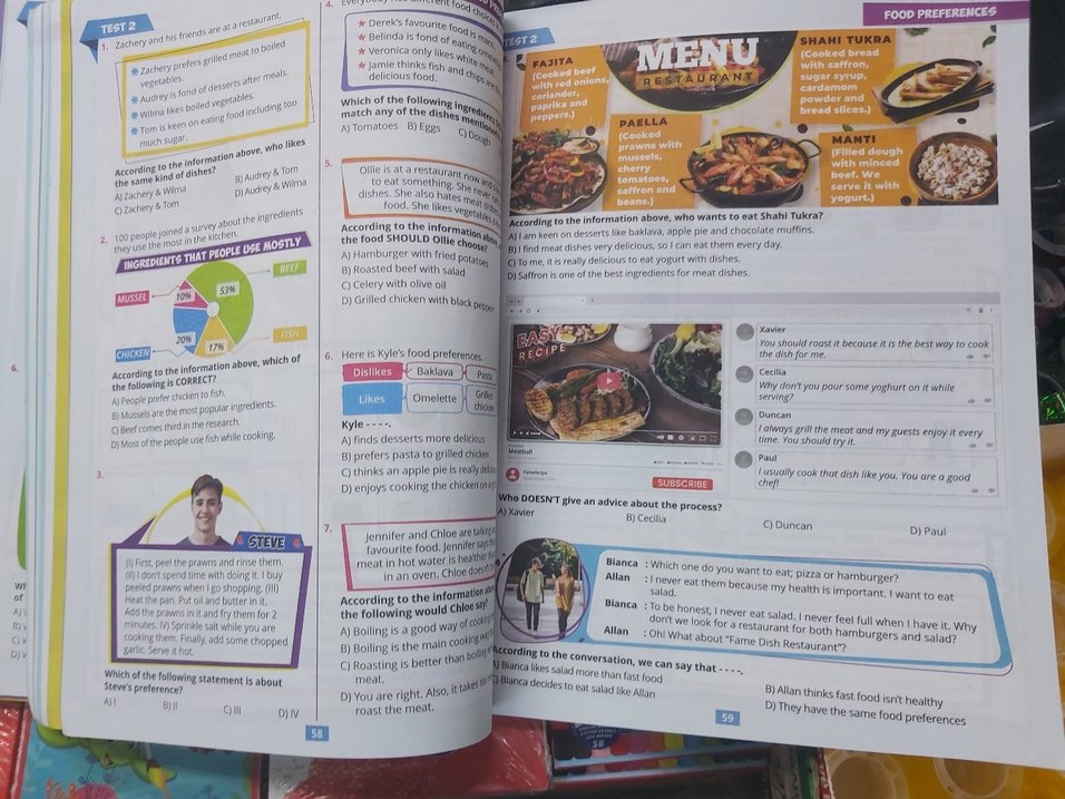 More and More Fame İngilizce Test Kitabı 8. Sınıf - Görsel 5