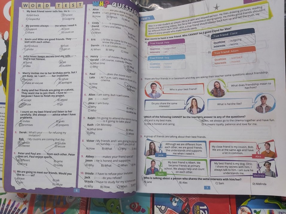 More and More Fame İngilizce Test Kitabı 8. Sınıf - Görsel 4