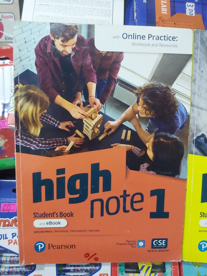 High Note 1 ve High Note Student's Book Pearson - Görsel 2