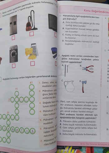 4.sınif Fen Bilimleri Atölyem Test Kitabı - Görsel 5