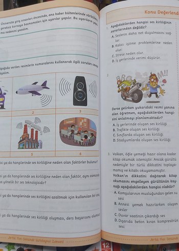 4.sınif Fen Bilimleri Atölyem Test Kitabı - Görsel 9