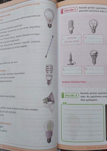 4.sınif Fen Bilimleri Atölyem Test Kitabı - Görsel 8