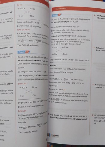 7.sınıf antrenmanlarla matematik - Görsel 7