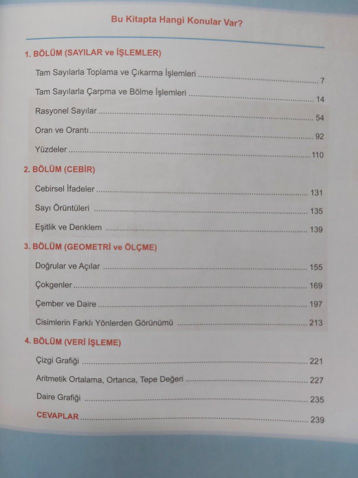 7.sınıf antrenmanlarla matematik - Görsel 3