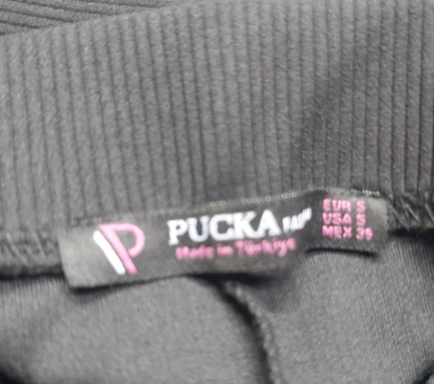 Siyah Kadın Elastik Flare Pantolon - Görsel 3