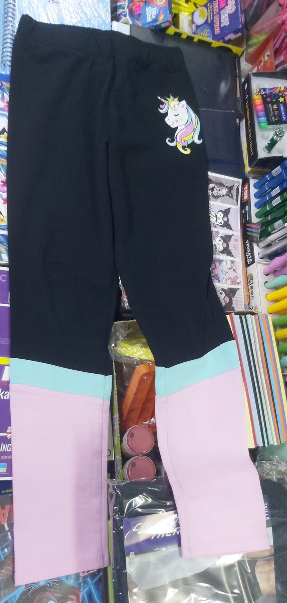 Pastel Renkli çocuk Tayt - Görsel 3