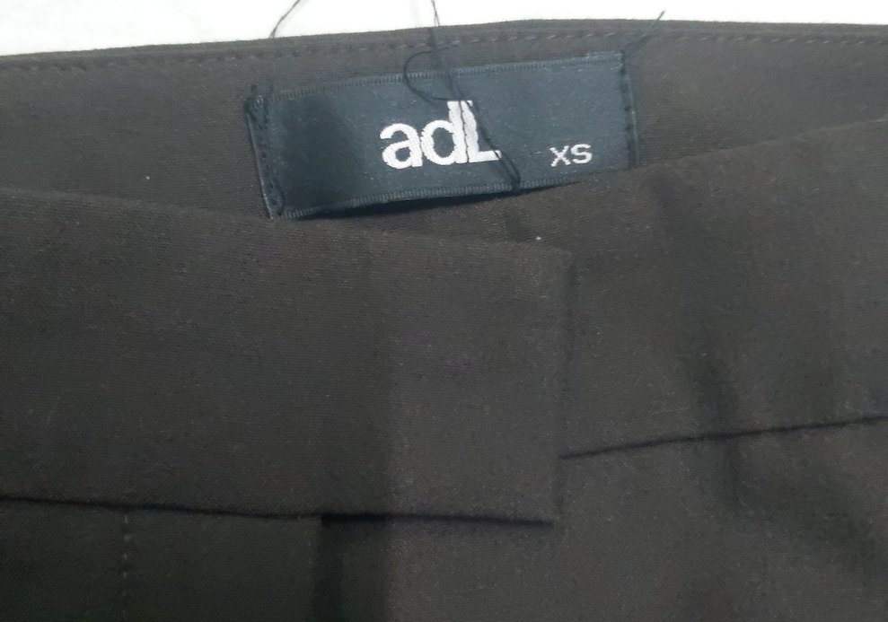 Siyah Kadın Spor Kumaş Pantolon - Görsel 4