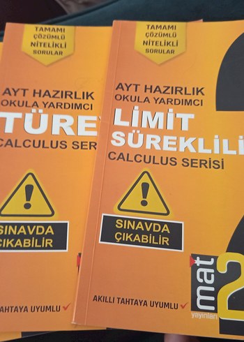 AYT Hazırlık Calculus Serisi Kitapları