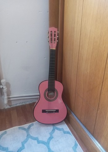 Pastel Pembe Klasik Gitar - Görsel 2
